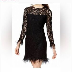 Calvin Klein Black Lace Dress